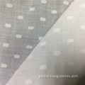 Plain Dyed 100% Cotton Dobby Jacquard Fabric